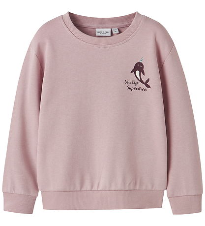 Sweat-shirt Name It - NmfVasacha - Bruni Lilac/Narval