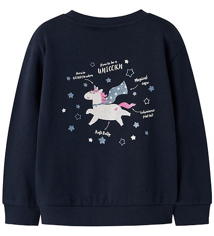 Name It Sweatshirt - NmfVasacha - Navy Blazer/Unicorn Name It Sweatshirt - NmfVasacha - Navy Blazer/Unicorn