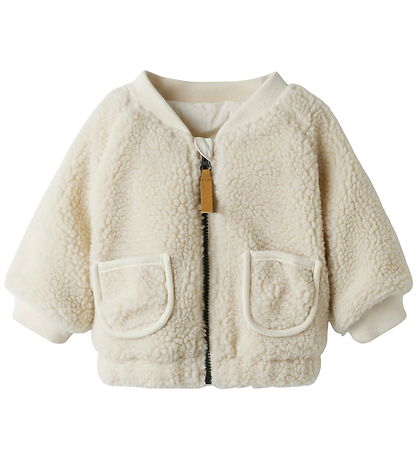 Lil' Atelier Bomber Jacket - NbnLajo - Turtledove/Rainbow Lil' Atelier Bomber Jacket - NbnLajo - Turtledove/Rainbow