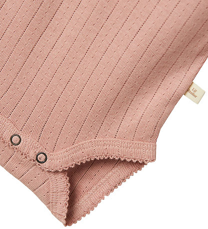 Lil' Atelier Bodysuit l/s - NbfRachel - Noos - Misty Rose w. Poi Lil' Atelier Bodysuit l/s - NbfRachel - Noos - Misty Rose w. Poi