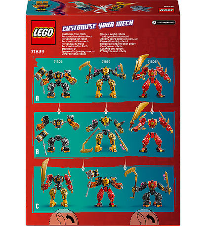 LEGO® Ninjago - 아린의 스핀짓주 전투 로봇 71839 - 부품 213개 LEGO® Ninjago - 아린의 스핀짓주 전투 로봇 71839 - 부품 213개