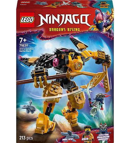 LEGO® Ninjago - 아린의 스핀짓주 전투 로봇 71839 - 부품 213개 LEGO® Ninjago - 아린의 스핀짓주 전투 로봇 71839 - 부품 213개