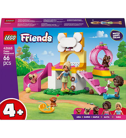 LEGO® Friends - Koiranpentujen leikkipuisto 42665 - 66 Osaa