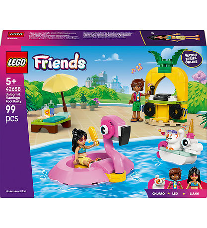 LEGO® Friends - Poolparty med enhörning och F... 42658 - 99 Dela