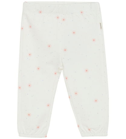 Minymo Sweatpants - Viscose/Cotton - Marshmallow White
