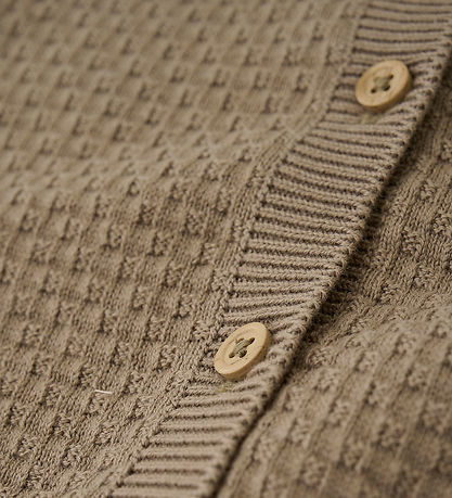 Minymo Cardigan - Knitted - Timber Wolf Minymo Cardigan - Knitted - Timber Wolf