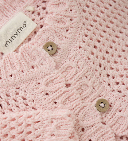 Minymo Cardigan - Knitted - Pink Dogwood
