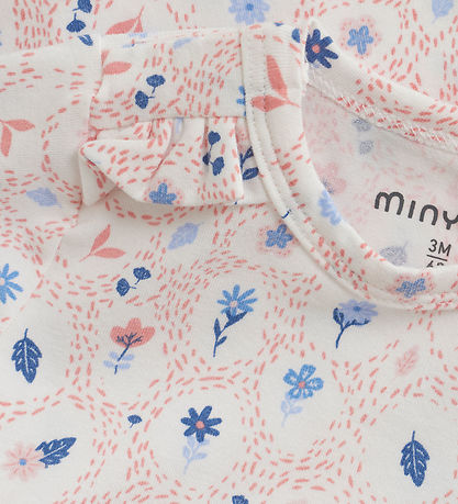 Minymo Bodysuit l/s - Marshmallow White