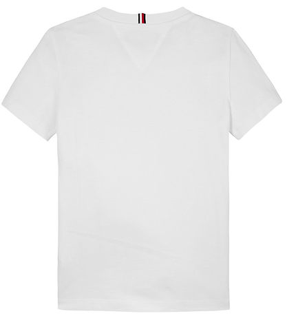 Tommy Hilfiger T-shirt - Graphic - White Tommy Hilfiger T-shirt - Graphic - White