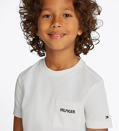 T-Shirt Tommy Hilfiger - Emballage - Blanc