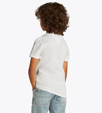 T-Shirt Tommy Hilfiger - Emballage - Blanc