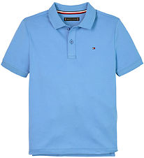 Tommy Hilfiger Polo - Interlock - Blue Spell Tommy Hilfiger Polo - Interlock - Blue Spell
