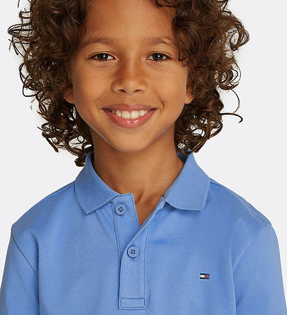 Tommy Hilfiger Polo - Verriegelung - Blue Zauber Tommy Hilfiger Polo - Verriegelung - Blue Zauber