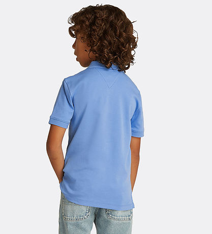 Tommy Hilfiger Polo - Verriegelung - Blue Zauber Tommy Hilfiger Polo - Verriegelung - Blue Zauber