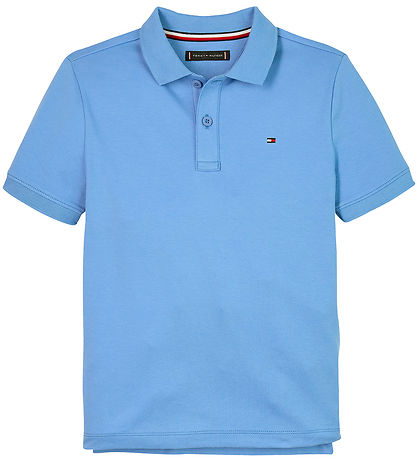 Tommy Hilfiger Polo - Verriegelung - Blue Zauber Tommy Hilfiger Polo - Verriegelung - Blue Zauber