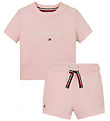 Tommy Hilfiger Shorts Set - Monotype - Precious Pink Tommy Hilfiger Shorts Set - Monotype - Precious Pink