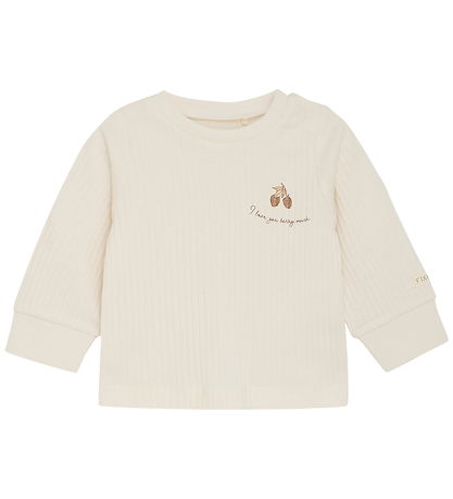 Fixoni Blouse - Rib - Eggnog Fixoni Blouse - Rib - Eggnog