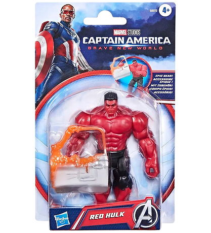 Marvel Avengers Action Figure - Red Hulk - 10cm Marvel Avengers Action Figure - Red Hulk - 10cm