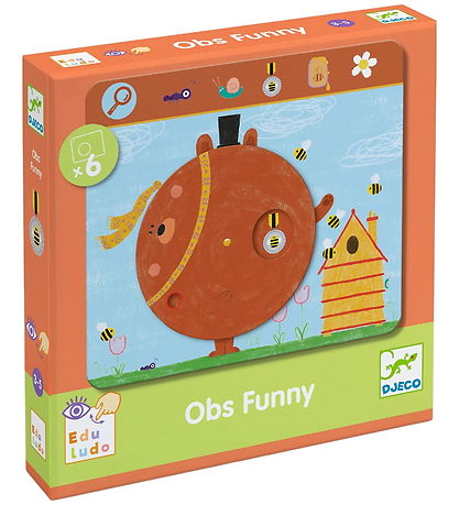 Djeco Spel - Zoeken en draaien - Obs grappig