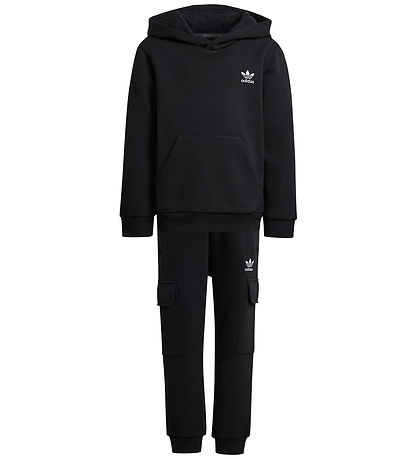 adidas Originals Sweat Set - Hoodie FZ Cargo - Black