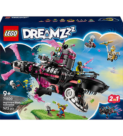 LEGO® DREAMZzz - Nightmare Shark Submarine 71500 - 1413 Parts LEGO® DREAMZzz - Nightmare Shark Submarine 71500 - 1413 Parts