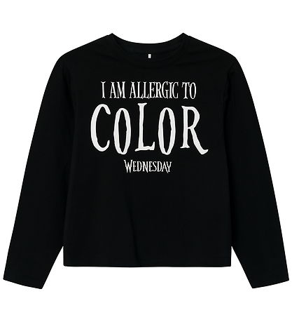 Name It Blouse - NkfPsunna - Wednesday - Zwart Name It Blouse - NkfPsunna - Wednesday - Zwart