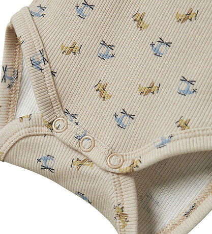Name It Bodysuit l/s - Rib - NbmKoalkab - Peyote Name It Bodysuit l/s - Rib - NbmKoalkab - Peyote