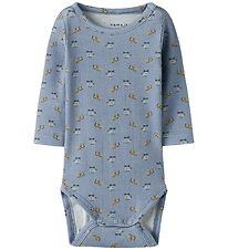 Body m/l Name It - Rib - NbmKoalkab - Dusty Blue Body m/l Name It - Rib - NbmKoalkab - Dusty Blue