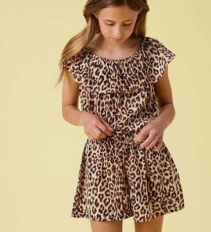 Name It Jumpsuit - NkfVinaya - Noos - Black/Leopard AOP Name It Jumpsuit - NkfVinaya - Noos - Black/Leopard AOP