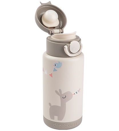 Done by Deer Thermo Bottle - 340 mL - Celebration - Sand