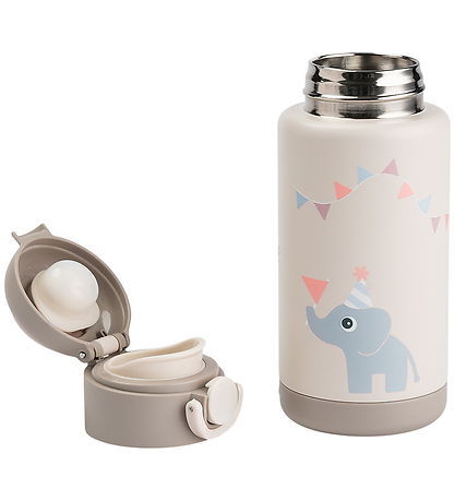 Done by Deer Thermo Bottle - 340 mL - Celebration - Sand
