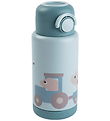 Done by Deer Thermo Bottle - 340 mL - Tiny Farm - Blue Done by Deer Thermo Bottle - 340 mL - Tiny Farm - Blue