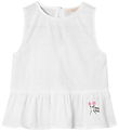Fliink Top - Zorro - Cloud Dancer w. Pointelle Fliink Top - Zorro - Cloud Dancer w. Pointelle