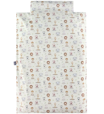 Nørgaard Madsens Bedding - Baby - Natural w. Cute Baby Animals
