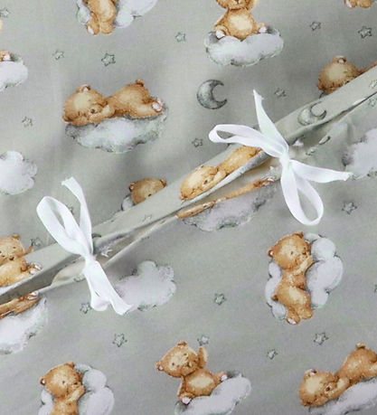 Nørgaard Madsens Beddengoed - Baby - Grijs m. Slapen Knuffels Nørgaard Madsens Beddengoed - Baby - Grijs m. Slapen Knuffels