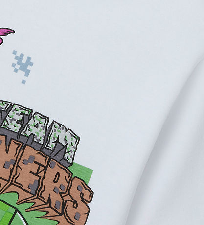 Name It T-Shirt - Noos - NkmJahi Minecraft - Bright White