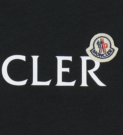 Moncler T-shirt - Svart m. Logo