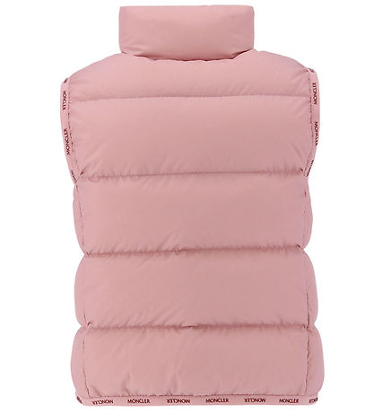 Moncler Down Vest - Badia - Pastel Pink Moncler Down Vest - Badia - Pastel Pink