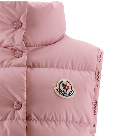 Moncler Down Vest - Badia - Pastel Pink Moncler Down Vest - Badia - Pastel Pink