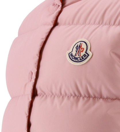 Moncler Down Vest - Badia - Pastel Pink Moncler Down Vest - Badia - Pastel Pink