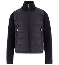 Moncler Cardigan - Wool/Down - Navy Moncler Cardigan - Wool/Down - Navy