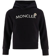 Moncler Hoodie - Black w. White