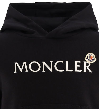 Moncler Hoodie - Black w. White