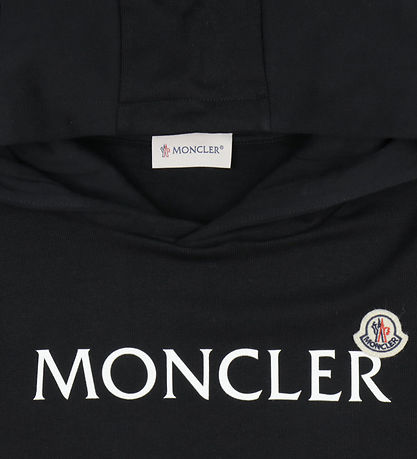 Moncler Hoodie - Black w. White