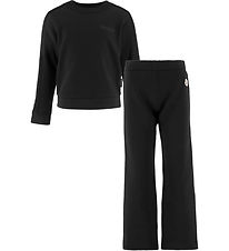 Moncler Sweat Set - Black Moncler Sweat Set - Black