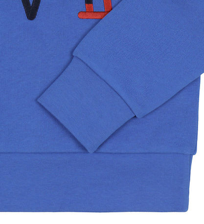 Moncler Sweatshirt - Blue w. M Moncler Sweatshirt - Blue w. M