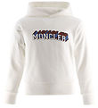 Moncler Hoodie - White w. Print