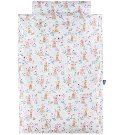 Nørgaard Madsens Bedding - Baby - Natural w. Mouse I Haven Nørgaard Madsens Bedding - Baby - Natural w. Mouse I Haven