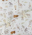 Nørgaard Madsens Bedding - Baby - Beige w. Stripes/Zoo animals
