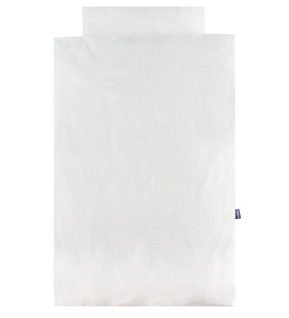 Nørgaard Madsens Bettwäsche - Baby - Off White m. Beige Punkte